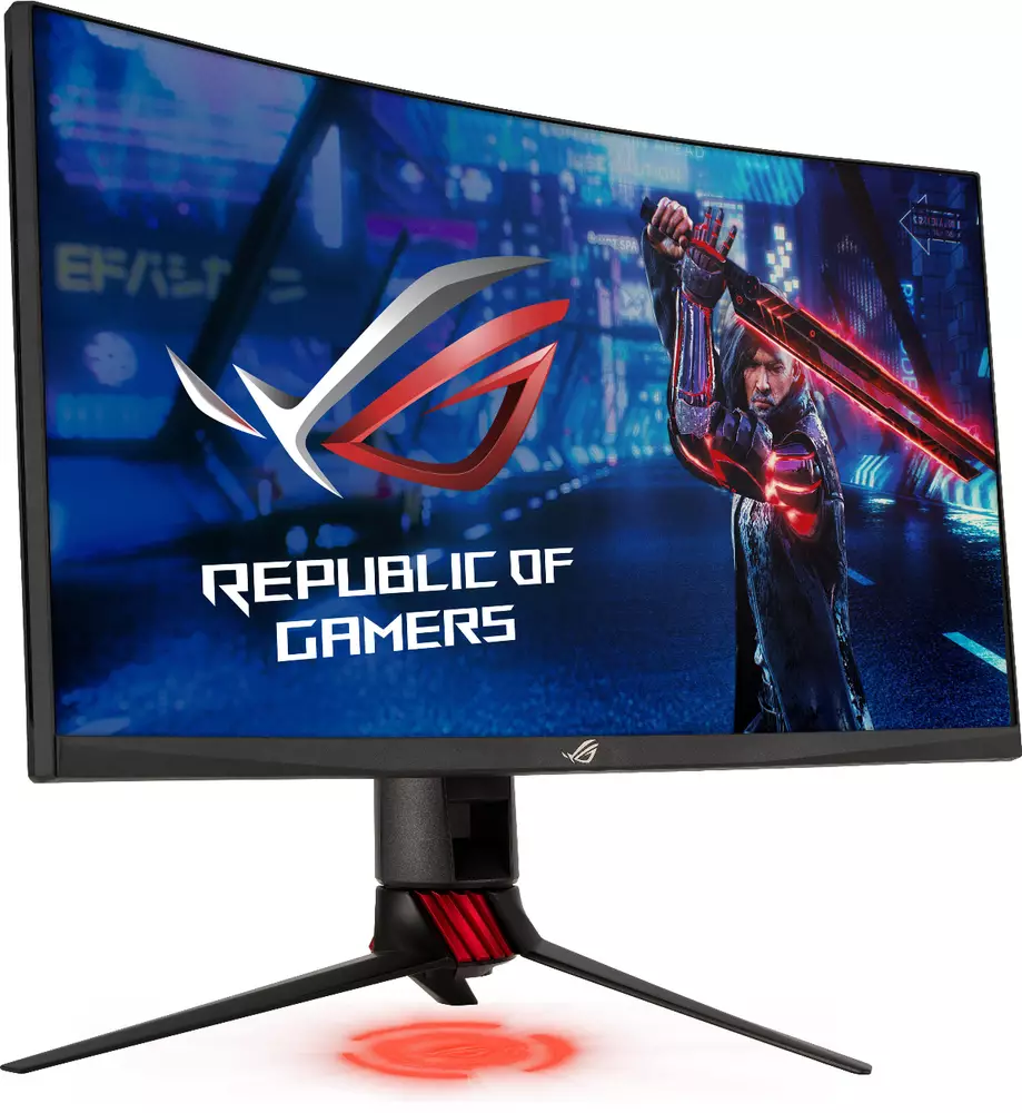Монитор ASUS ROG Strix 27" XG27WQ Curved, HDR WQHD (2560 x 1440), Native 165Hz, 1ms (MPRT), FreeSync Premium Pro 