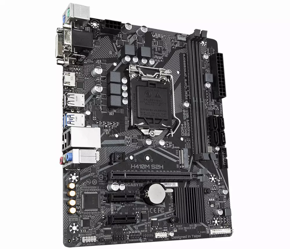 Дънна платка GIGABYTE H410M-S2H (rev. 1.0)