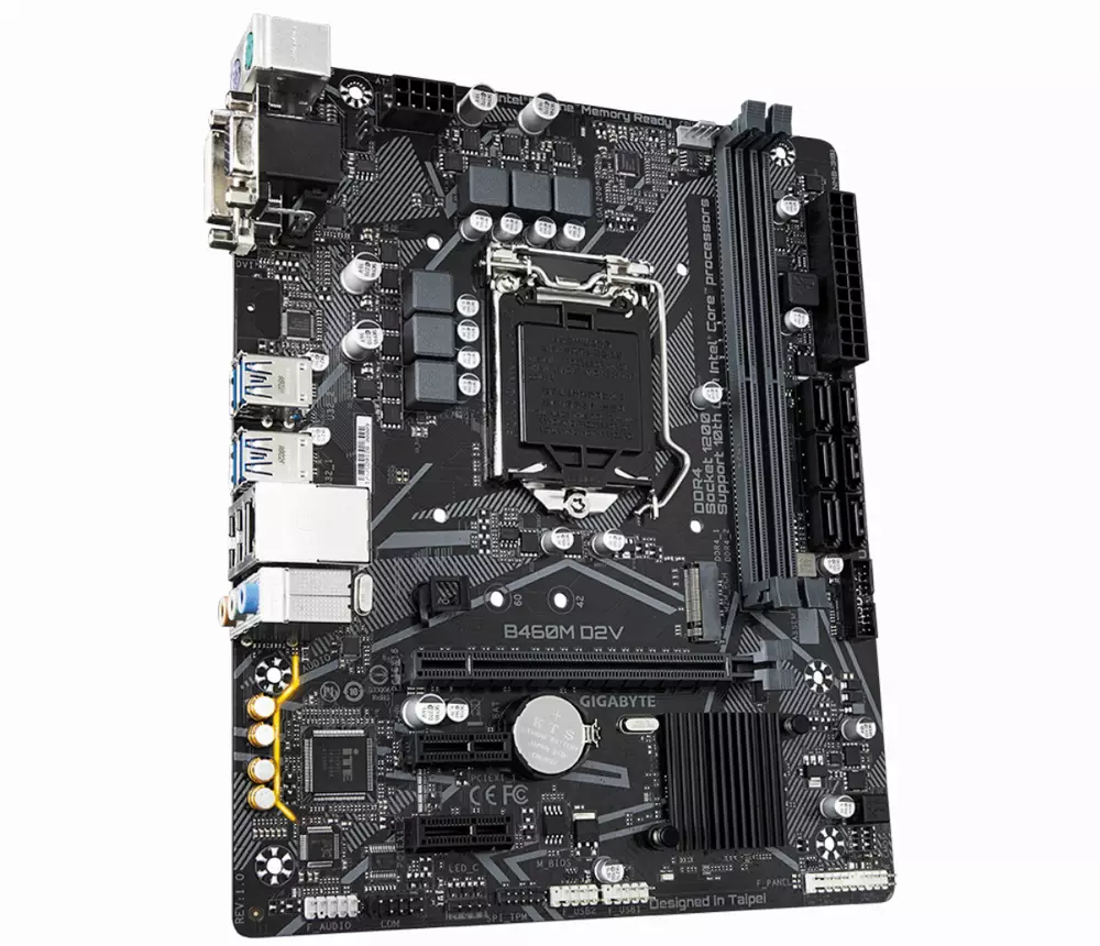 Дънна платка GIGABYTE H460M-D2V 1.0