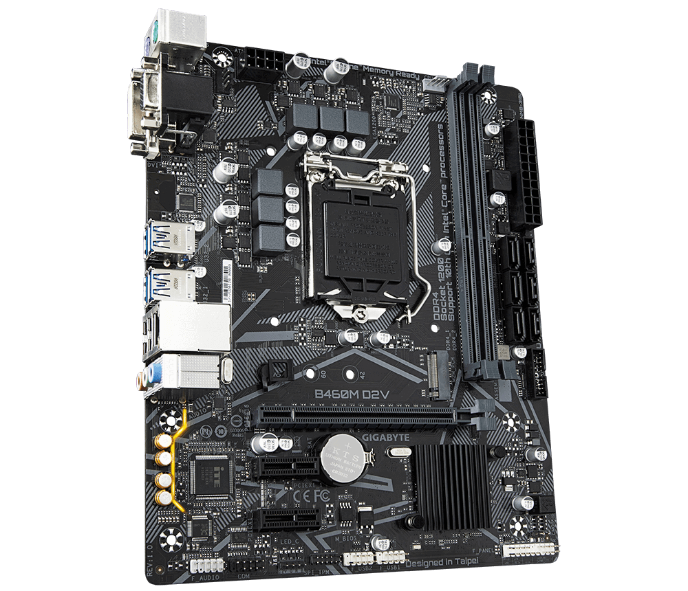 Дънна платка GIGABYTE H460M-D2V 1.0
