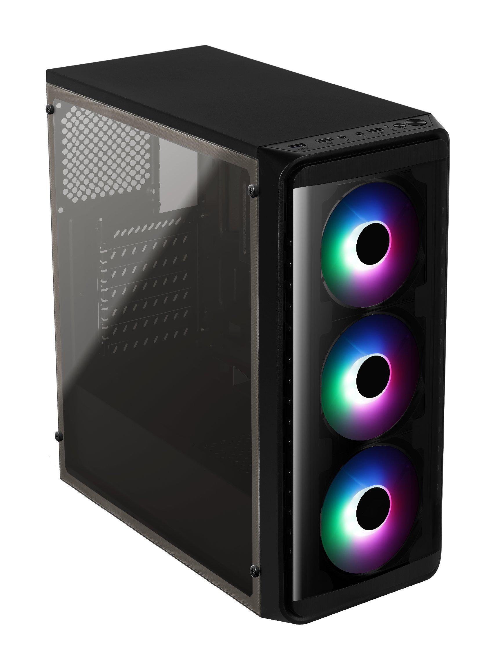 Кутия Estillo ATX Frost SI-5200 3FANS RGB