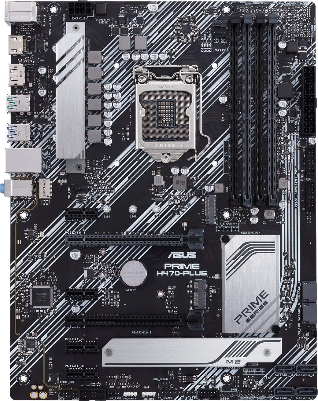 Дънна платка ASUS PRIME H470-PLUS