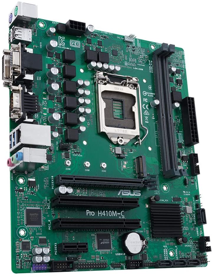 Дънна платка ASUS PRO H410M-C/CSM