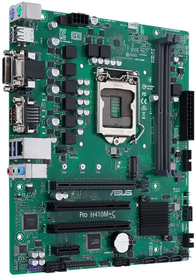 Дънна платка ASUS PRO H410M-C/CSM