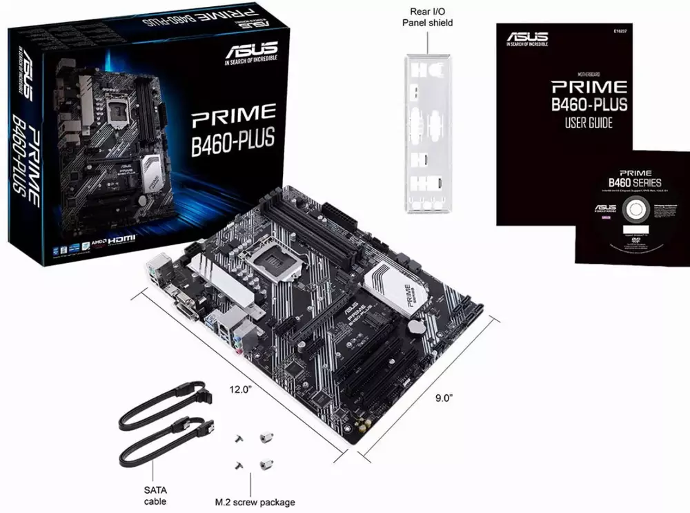 Дънна платка ASUS PRIME B460-PLUS