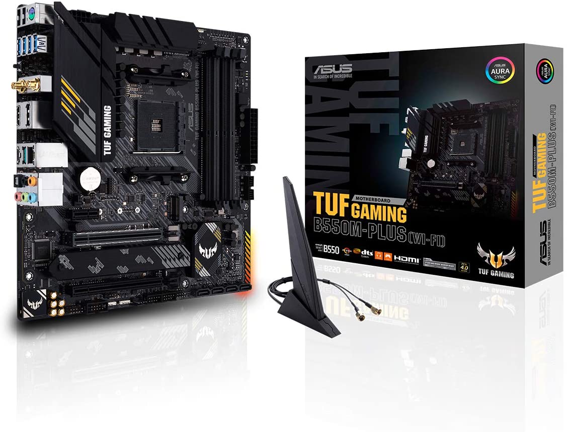 Дънна платка ASUS TUF GAMING B550M-PLUS (WI-FI)