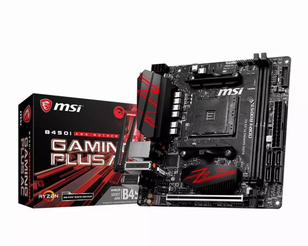 Дънна платка MSI B450I GAMING PLUS AC