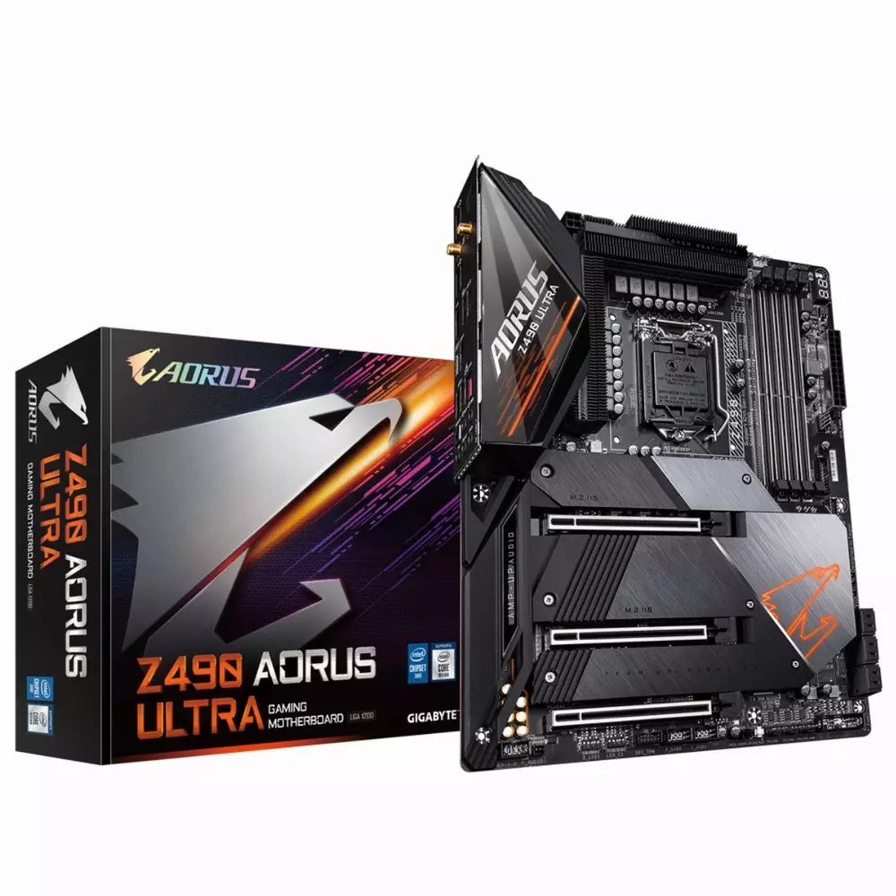Дънна платка GIGABYTE Z490 AORUS ULTRA 
