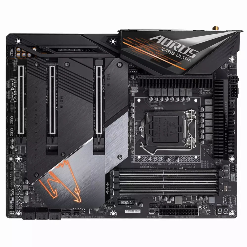 Дънна платка GIGABYTE Z490 AORUS ULTRA 