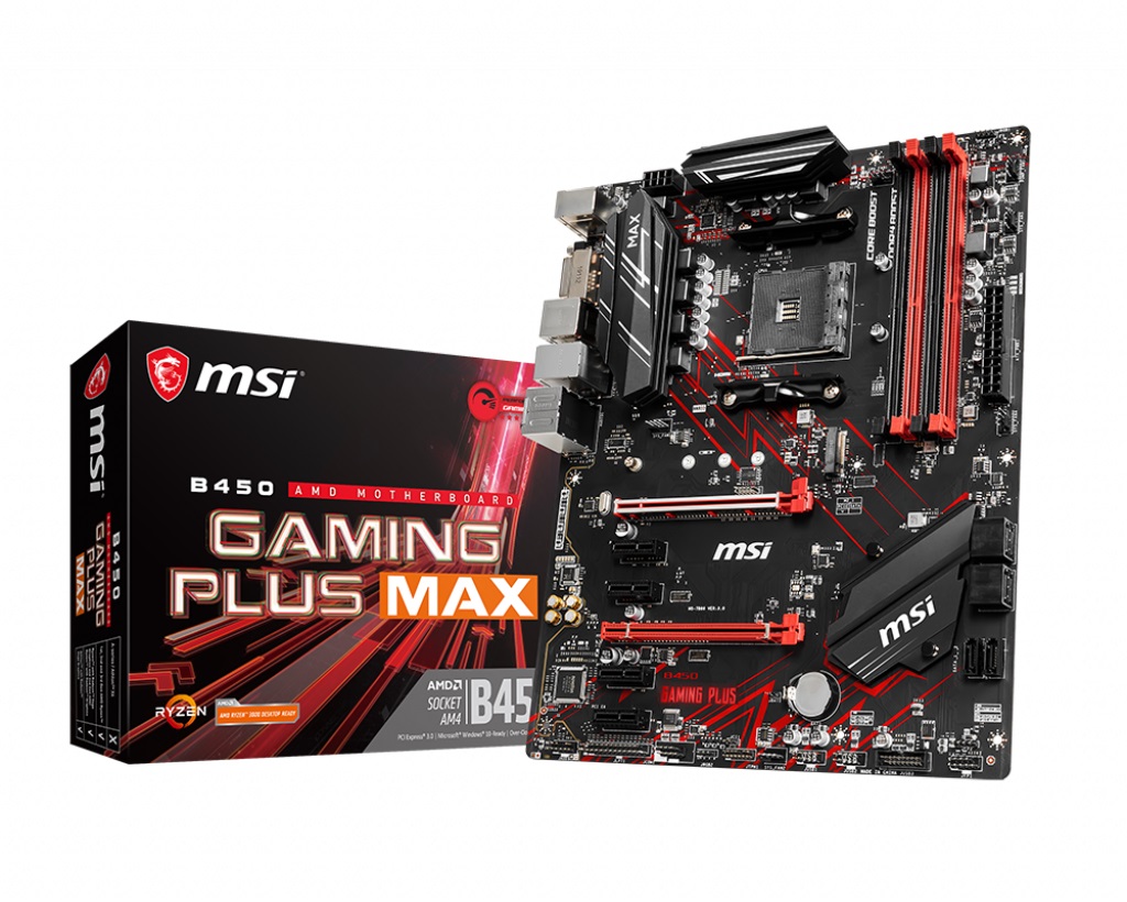 Дънна платка MSI B450 GAMING PLUS MAX 