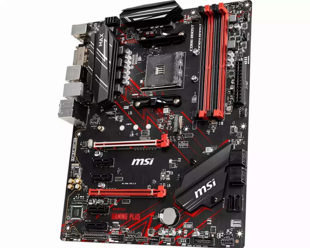 Дънна платка MSI B450 GAMING PLUS MAX 