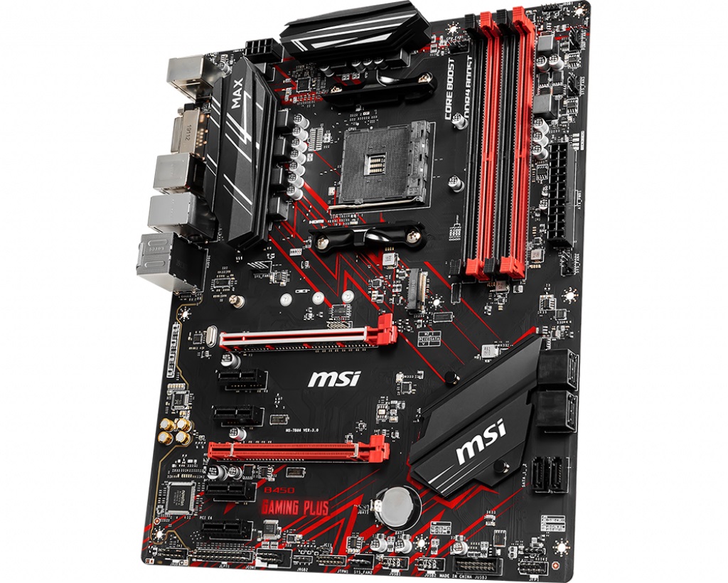 Дънна платка MSI B450 GAMING PLUS MAX 