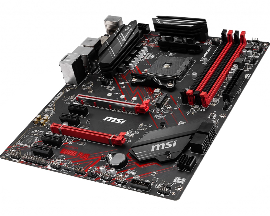 Дънна платка MSI B450 GAMING PLUS MAX 
