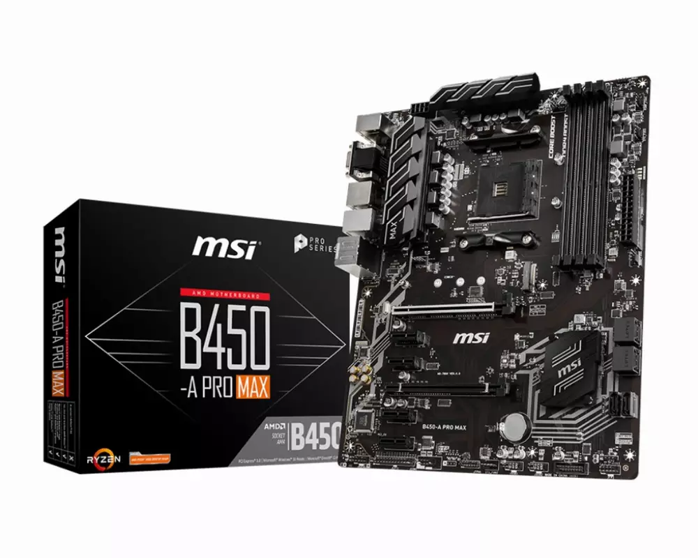 Дънна платка MSI B450-A PRO MAX