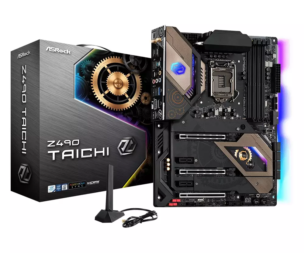 Дънна платка ASROCK Z490 TAICHI 