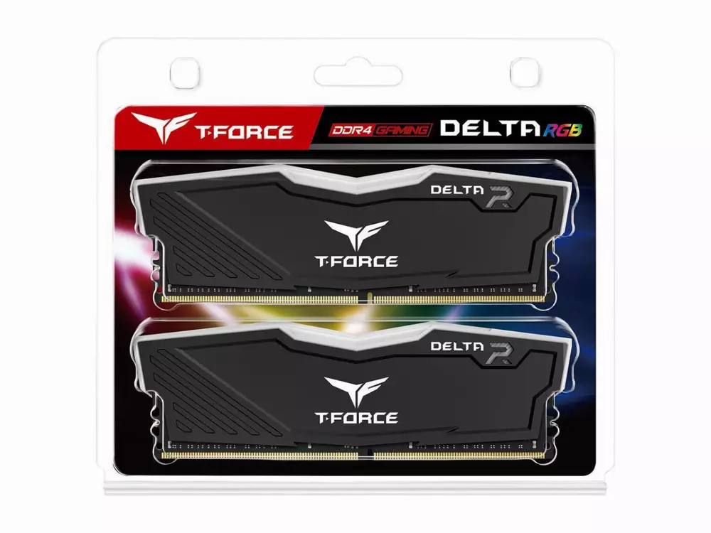 Памет Team Group T-Force Delta RGB 16GB (2x8GB) 3000MHz DDR4 CL16 Black