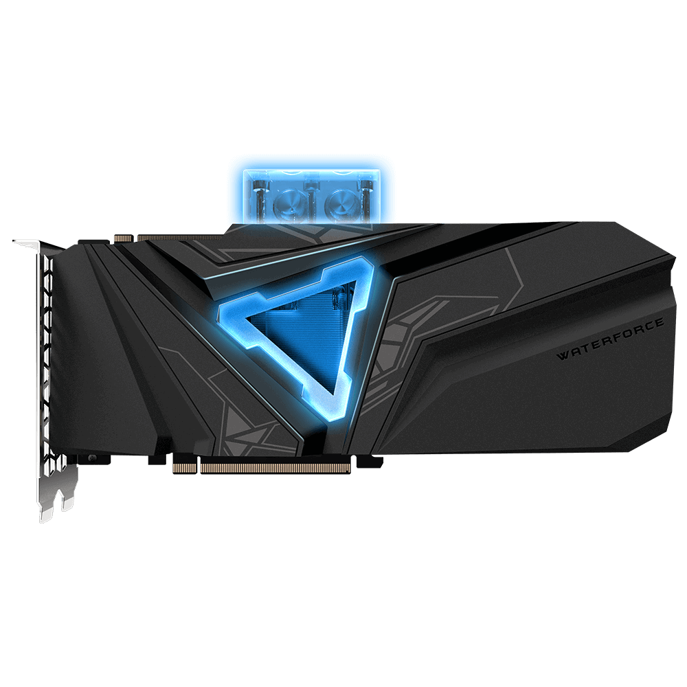 Видео карта GIGABYTE GeForce RTX 2080 SUPER GAMING OC WATERFORCE WB 8G