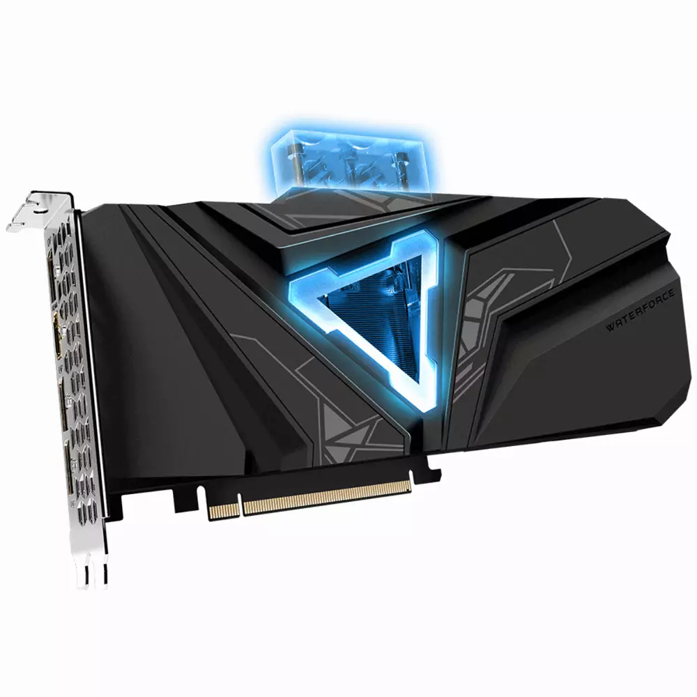 Видео карта GIGABYTE GeForce RTX 2080 SUPER GAMING OC WATERFORCE WB 8G