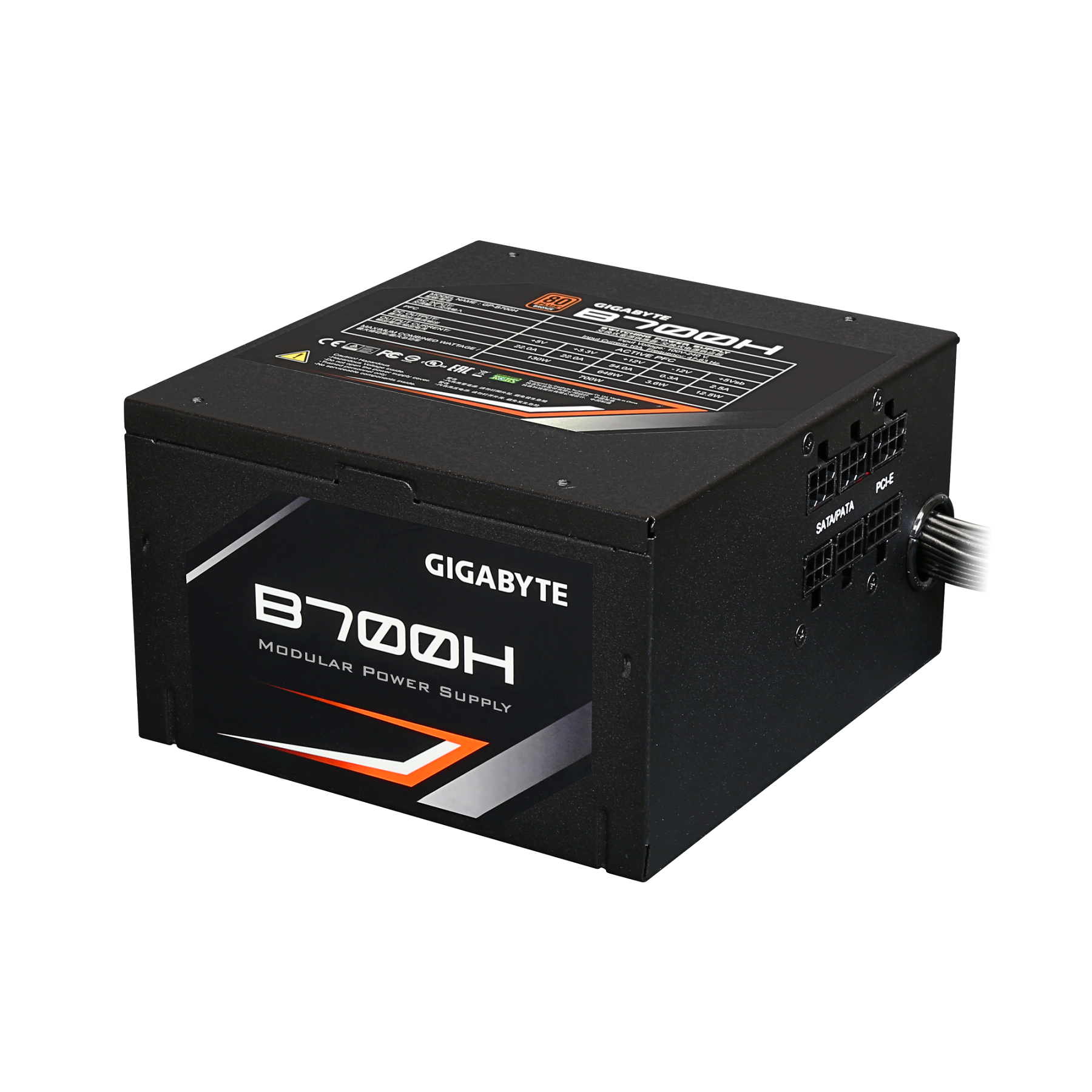 Захранване Gigabyte B700H 700W 80+ Bronze PSU