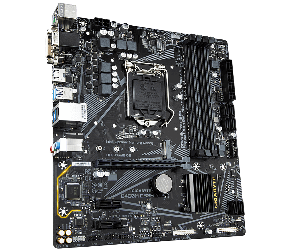 Дънна платка GIGABYTE B460M-DS3H 