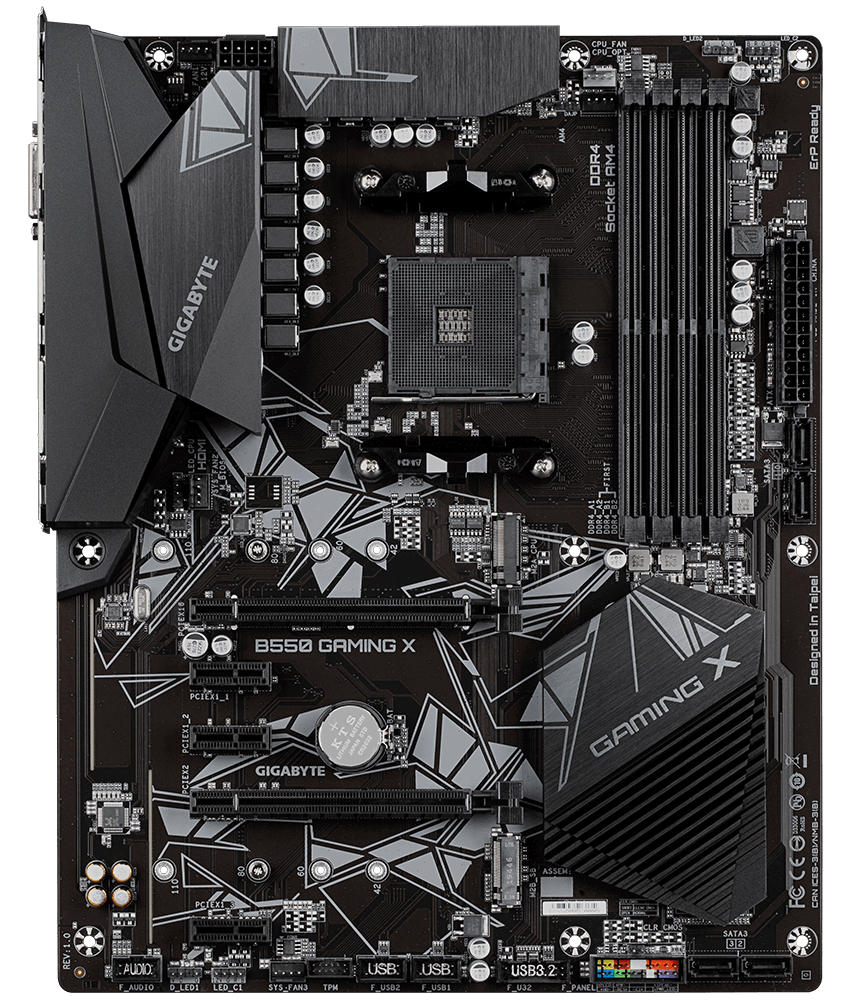 Дънна платка GIGABYTE B550 GAMING X 