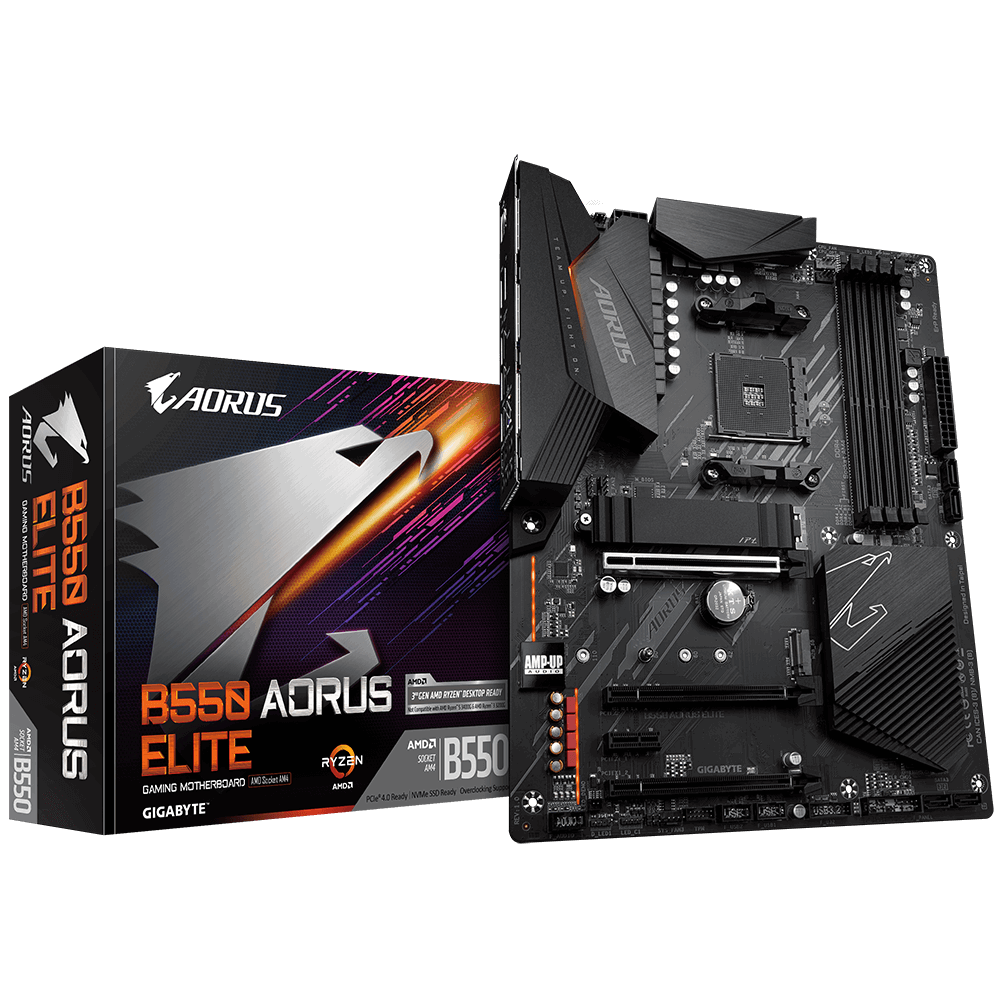 Дънна платка GIGABYTE B550 AORUS ELITE