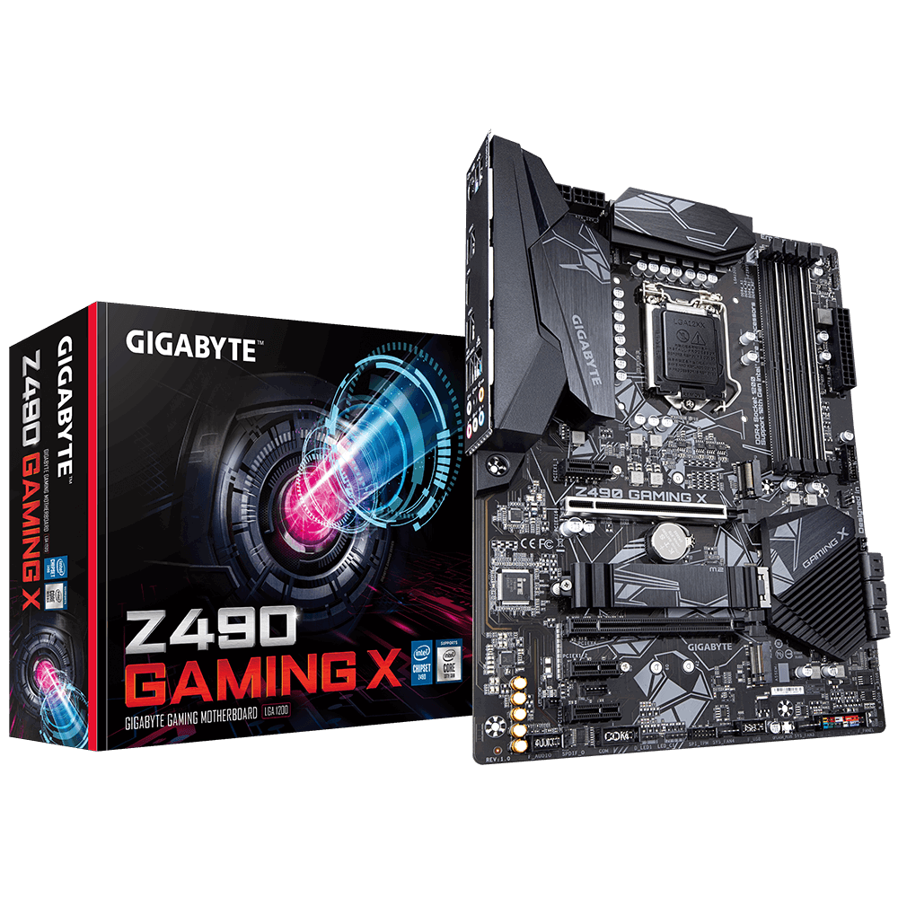 Дънна платка GIGABYTE Z490 GAMING X 