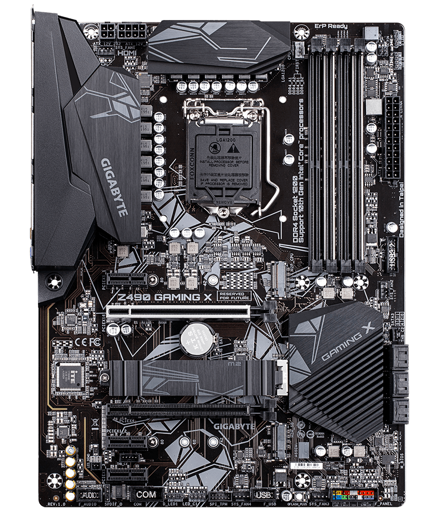 Дънна платка GIGABYTE Z490 GAMING X 
