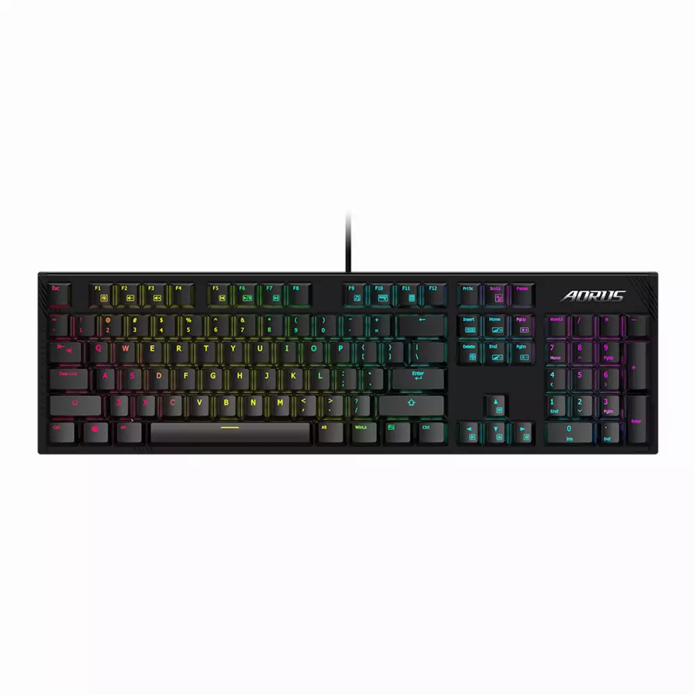 Геймърска механична клавиатура Gigabyte Aorus K1 RGB Cherry MX Red Switch