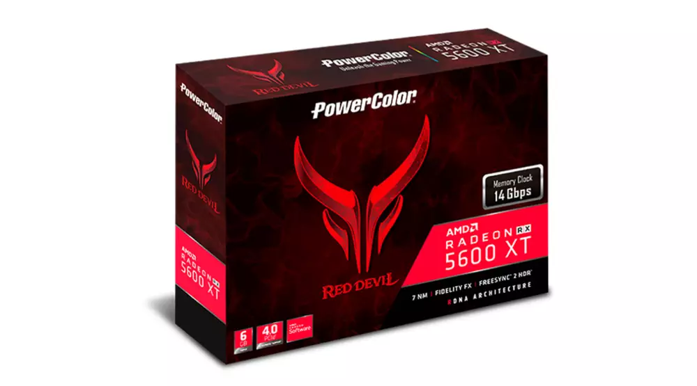 Видео карта PowerColor Red Devil RX 5600 XT 6GB 