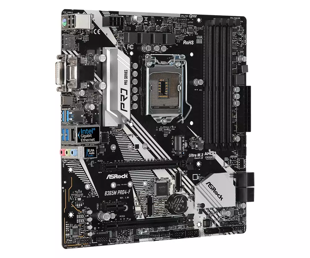 Дънна платка ASROCK B365M PRO4-F