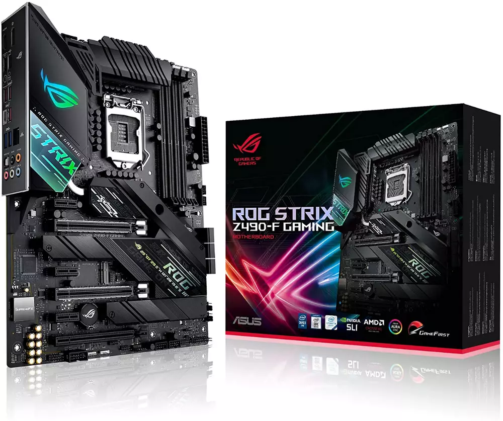 Дънна платка ASUS ROG STRIX Z490-F GAMING