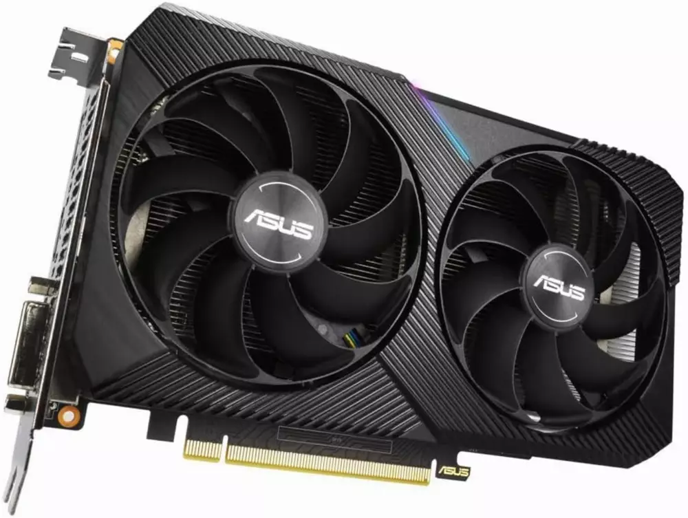 Видео карта ASUS Dual GeForce GTX 1660 SUPER MINI OC edition 6GB