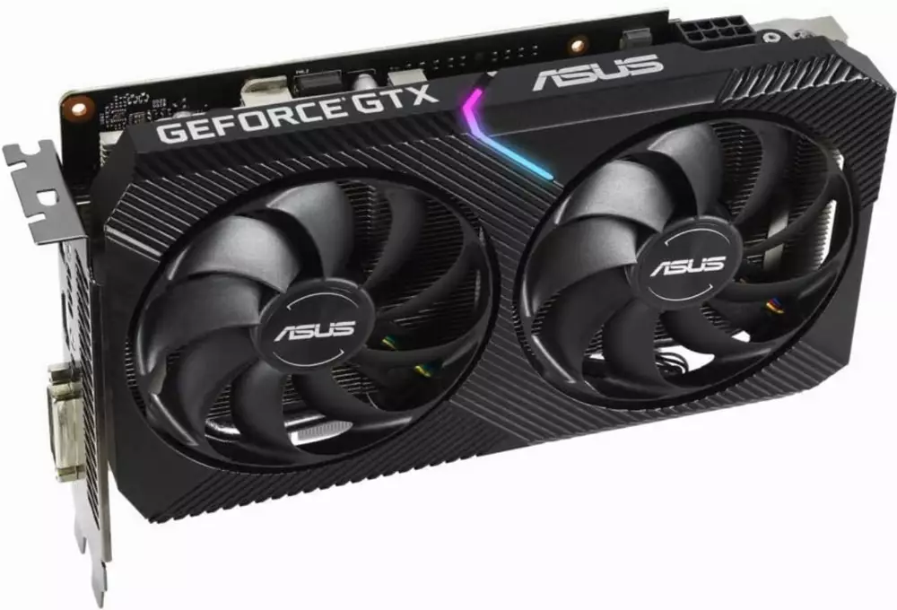 Видео карта ASUS Dual GeForce GTX 1660 SUPER MINI OC edition 6GB