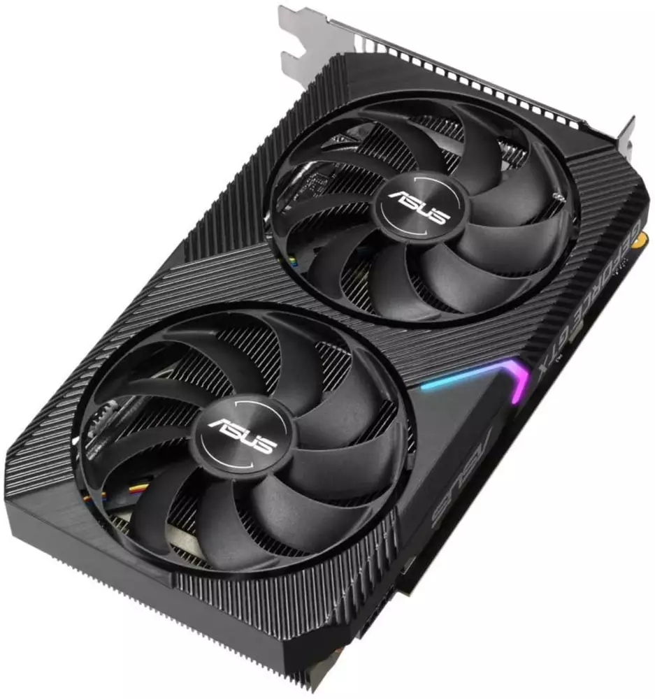Видео карта ASUS Dual GeForce GTX 1660 SUPER MINI OC edition 6GB