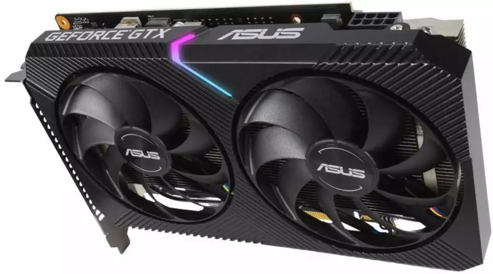 Видео карта ASUS Dual GeForce GTX 1660 SUPER MINI OC edition 6GB
