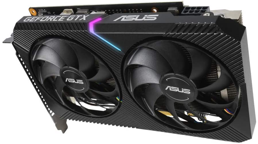 Видео карта ASUS Dual GeForce GTX 1660 SUPER MINI OC edition 6GB