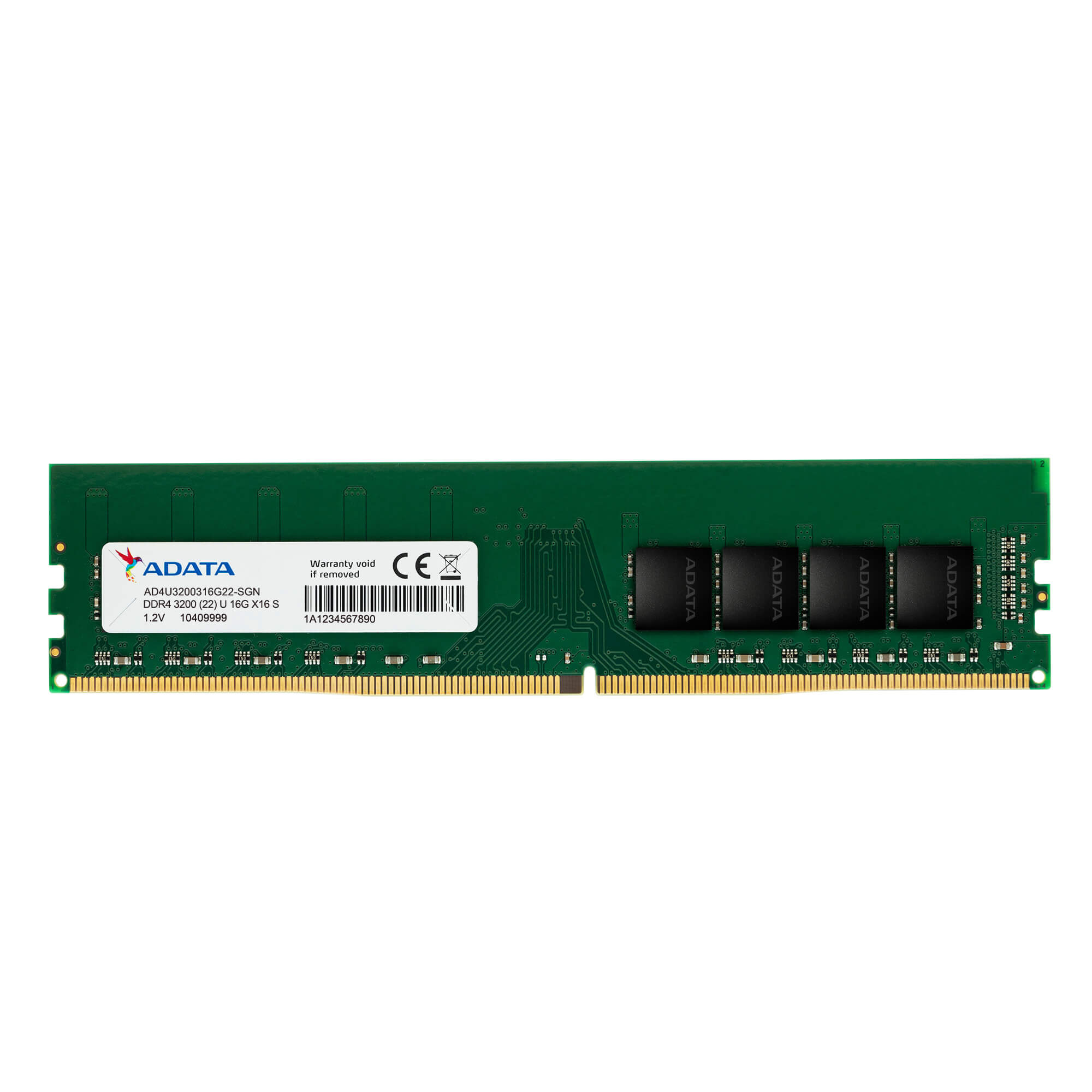 Памет ADATA 16GB DDR4 3200MHz CL22