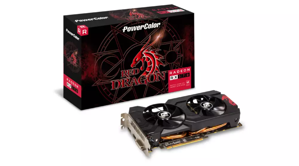 Видео карта PowerColor Radeon RX 570 8GB Red Dragon