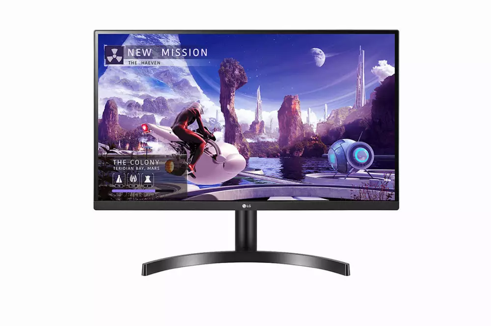 Монитор LG 27" 27QN600-B, 2560x1440, IPS, HDR10, 75Hz, 5ms, FreeSync