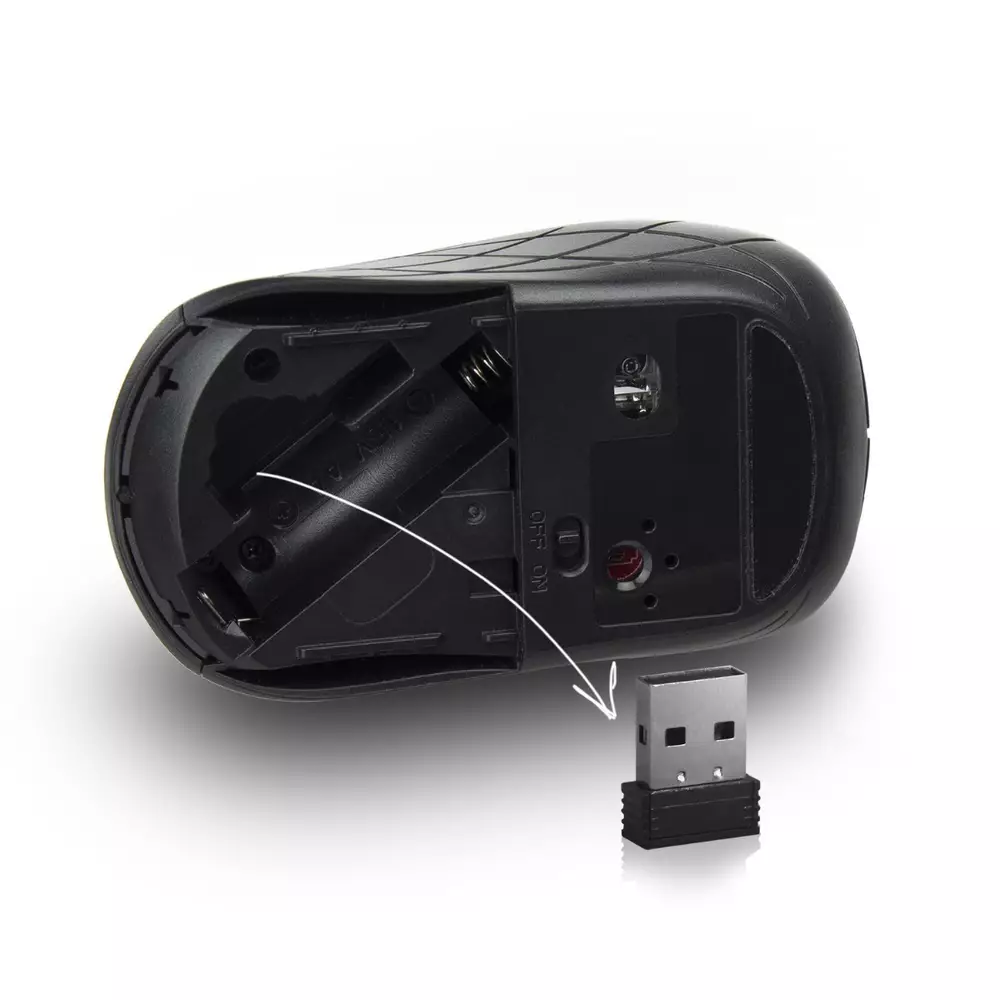 Комплект безжична клавиатура с мишка Ewent EW3193 Black