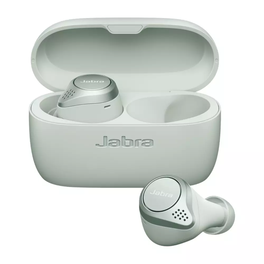 Блутут слушалки Jabra Elite Active 75t, Mint
