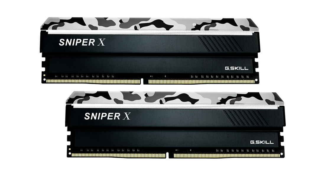 Памет G.SKILL Sniper X 16GB(2x8GB) DDR4 3200MHz CL16 