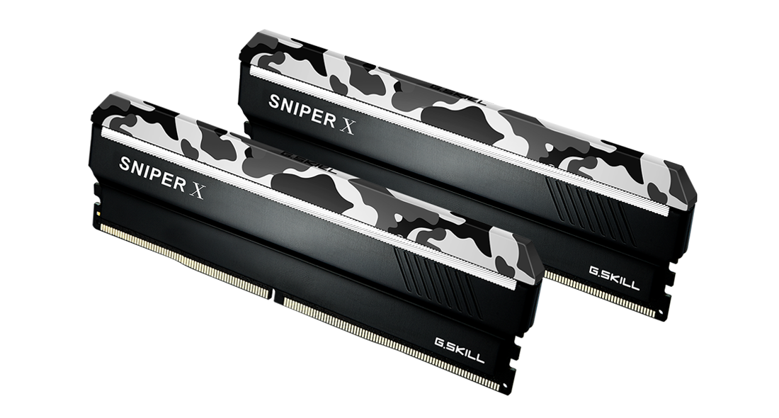 Памет G.SKILL Sniper X 16GB(2x8GB) DDR4 3200MHz CL16 