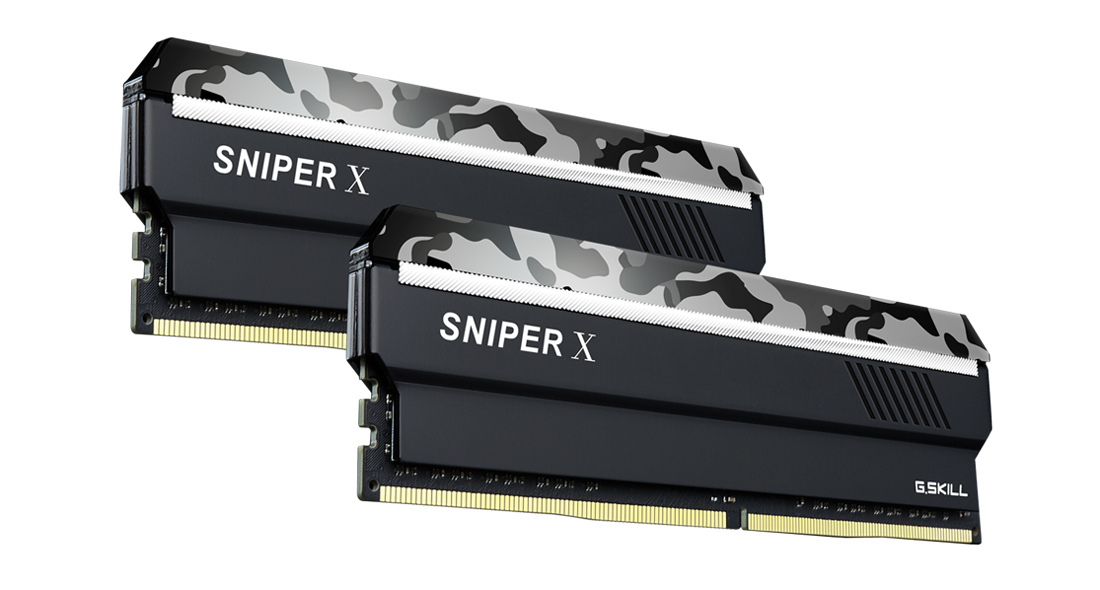 Памет G.SKILL Sniper X 16GB(2x8GB) DDR4 3200MHz CL16 