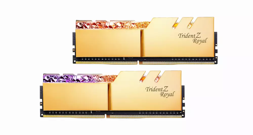 Памет G.SKILL Trident Z Royal 16GB(2x8GB) DDR4 4000MHz CL18 - F4-4000C18D-16GTRG