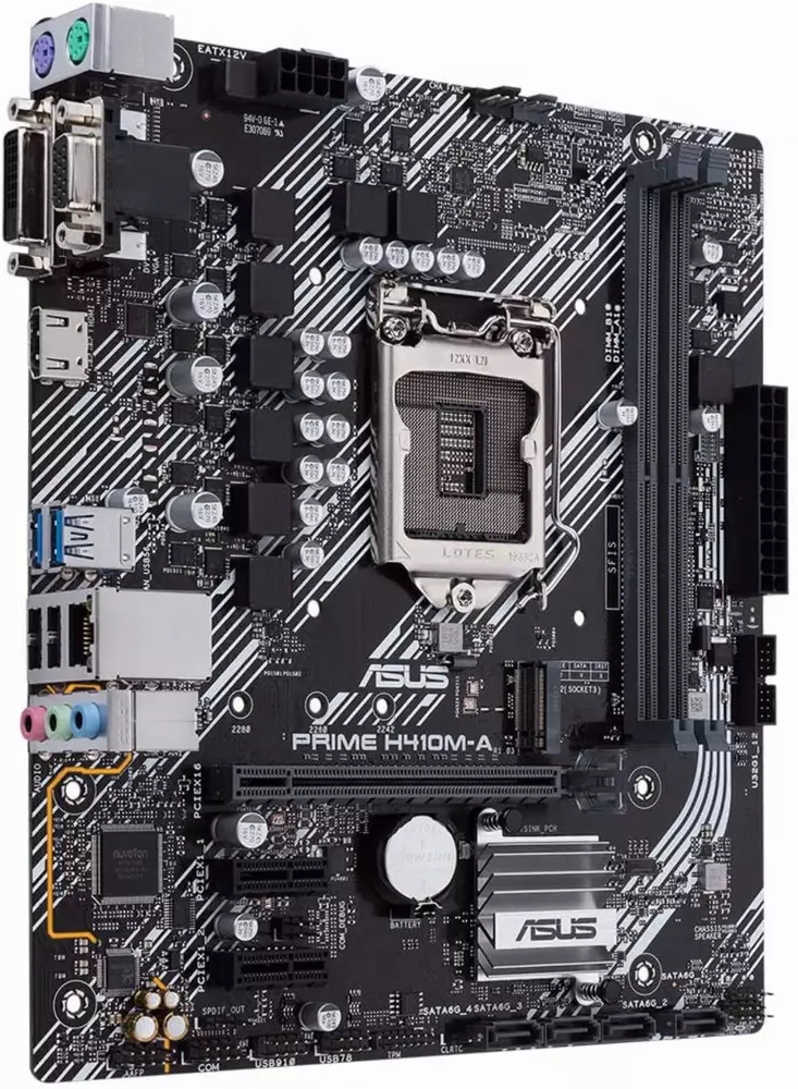Дънна платка ASUS PRIME H410M-А
