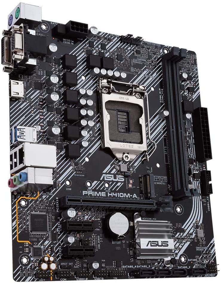 Дънна платка ASUS PRIME H410M-А