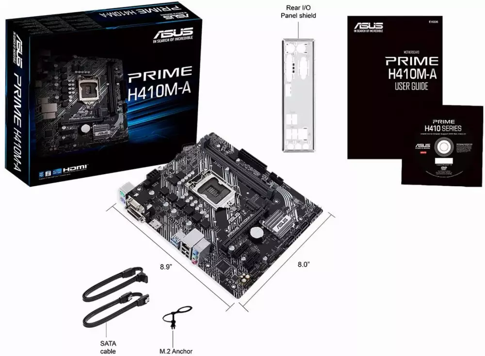 Дънна платка ASUS PRIME H410M-А