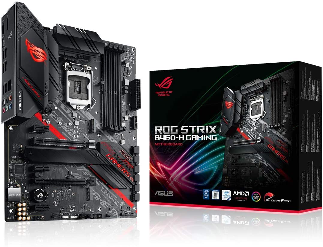 Дънна платка ASUS ROG STRIX B460-H GAMING